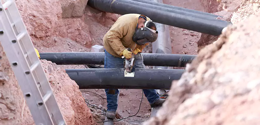 Cast Iron Sewer Pipe Replacement in Little River