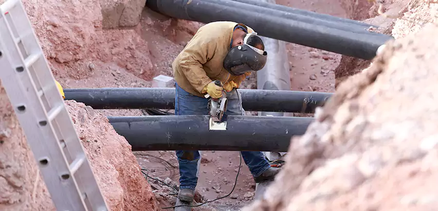 Water Line Replacement in Little River